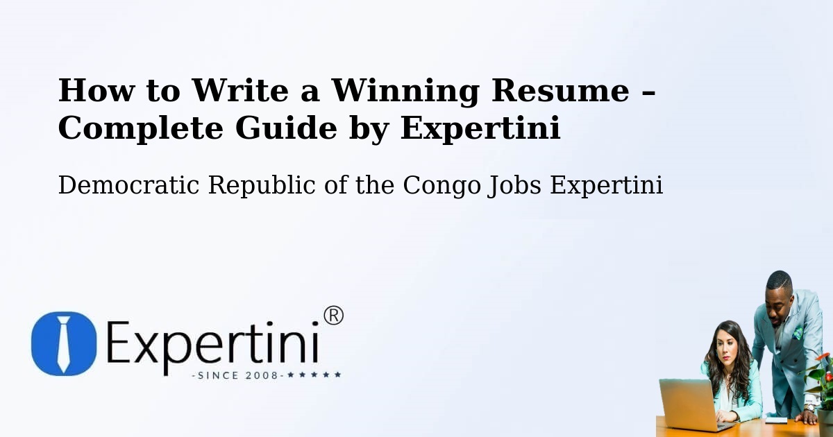 Resume Writing Guide for Job Seekers – Mushie - Mushie, Democratic Republic of the Congo Jobs Expertini